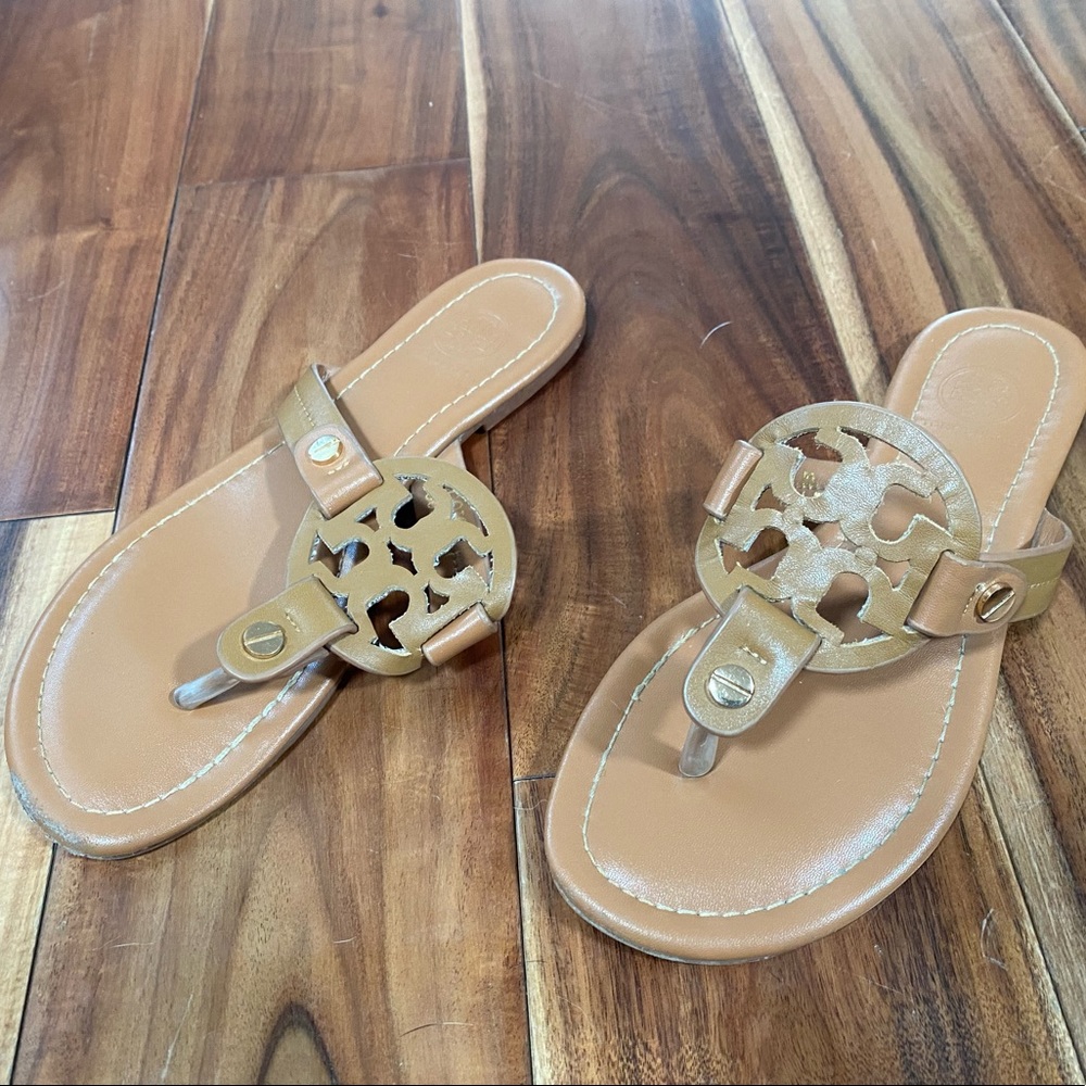 Tory Burch flip flops.